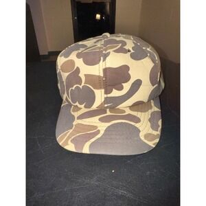 Duck Bay Camo Hat Duck Hunting Outdoor Adjustable Strapback Cap OSFA